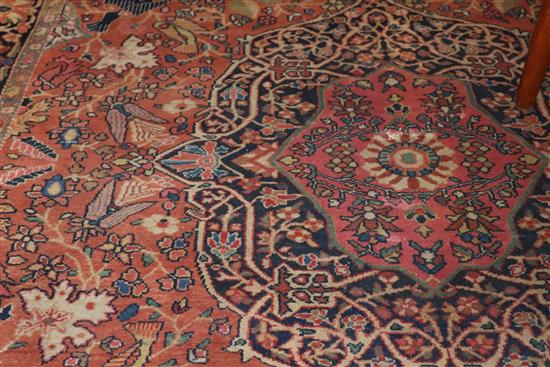 A Kashan rug 210 x 130cm